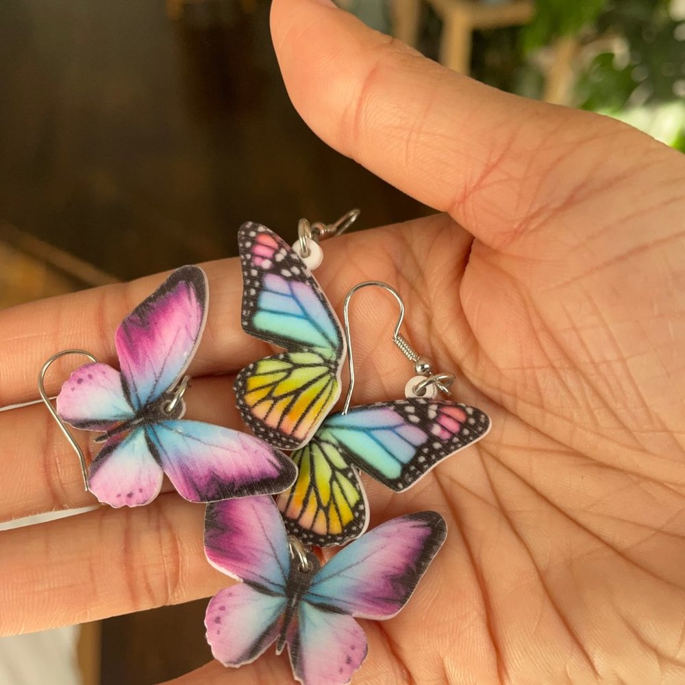 Butterfly Earring Bundles! Never worn in orginal bags!